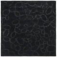 thumbnail image 1 of SAFAVIEH Soho Ali Geometric Wool Area Rug, Black, 6' x 6' Square, 1 of 9
