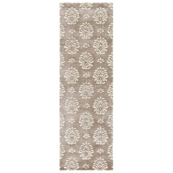 SAFAVIEH Soho Alicia Floral Runner Rug, Beige/Ivory, 2'6" x 10'