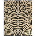 thumbnail image 1 of SAFAVIEH Soho Allyse Striped Wool Area Rug, Black/White, 8'3" x 11', 1 of 6