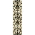 thumbnail image 1 of SAFAVIEH Soho Allyse Striped Wool Runner Rug, Black/White, 2'6" x 12', 1 of 6