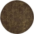 thumbnail image 1 of SAFAVIEH Soho Anabel Floral Wool Area Rug, Brown, 8'3" x 11', 1 of 10