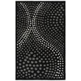 thumbnail image 1 of SAFAVIEH Soho Andrew Geometric Area Rug, Dark Grey, 3'6" x 5'6", 1 of 8