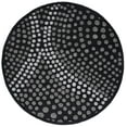 thumbnail image 1 of SAFAVIEH Soho Andrew Geometric Area Rug, Dark Grey, 6' x 6' Round, 1 of 8