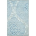 thumbnail image 1 of SAFAVIEH Soho Andrew Geometric Area Rug, Light Blue, 3'6" x 5'6", 1 of 6