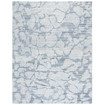 SAFAVIEH Soho Andy Abstract Area Rug, Blue/Ivory, 8' x 10'
