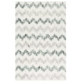 thumbnail image 1 of SAFAVIEH Soho Angela Zig-Zag Area Rug, Ivory/Gray, 3' x 5', 1 of 7
