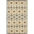 thumbnail image 1 of SAFAVIEH Soho Aphrodite Floral Wool Area Rug, Ivory/Multi, 5' x 8', 1 of 5