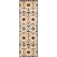 thumbnail image 1 of SAFAVIEH Soho Aphrodite Floral Wool Runner Rug, Ivory/Multi, 2'6" x 8', 1 of 5