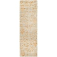 thumbnail image 1 of SAFAVIEH Soho Arthur Abstract Floral Wool Runner Rug, Light Green/Rust, 2'6" x 12', 1 of 7