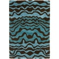 thumbnail image 1 of SAFAVIEH Soho Asa Geometric Wool Area Rug, Blue/Brown, 2' x 3', 1 of 8