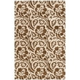 thumbnail image 1 of SAFAVIEH Soho Autumn Floral Wool Area Rug, Brown/Ivory, 3'6" x 5'6", 1 of 4
