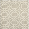 thumbnail image 1 of SAFAVIEH Soho Avery Geometric Area Rug, Grey/Ivory, 6' x 6' Square, 1 of 8