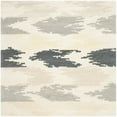 thumbnail image 1 of SAFAVIEH Soho Barclay Abstract Wool Area Rug, Ivory/Grey, 6' x 6' Square, 1 of 8