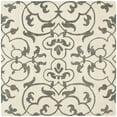 thumbnail image 1 of SAFAVIEH Soho Bedinn Floral Wool Area Rug, Ivory/Grey, 8' x 8' Square, 1 of 8