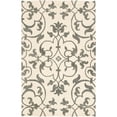 thumbnail image 1 of SAFAVIEH Soho Bedinn Floral Wool Area Rug, Ivory/Grey, 9' x 12', 1 of 8