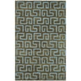 thumbnail image 1 of SAFAVIEH Soho Benson Geometric Wool Area Rug, Brown/Light Blue, 8'3" x 11', 1 of 7
