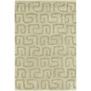 SAFAVIEH Soho Benson Geometric Wool Area Rug, Light Green, 2' x 3'