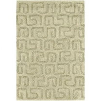SAFAVIEH Soho Benson Geometric Wool Area Rug, Light Green, 2' x 3'
