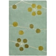 thumbnail image 1 of SAFAVIEH Soho Betsey Floral Wool Area Rug, Light Blue/Gold, 2' x 3', 1 of 6