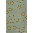 thumbnail image 1 of SAFAVIEH Soho Betsey Floral Wool Area Rug, Light Blue/Gold, 5' x 8', 1 of 7
