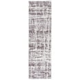 thumbnail image 1 of SAFAVIEH Soho Bianca Abstract Runner Rug, Brown/Ivory, 2'3" x 8', 1 of 8