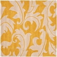 thumbnail image 1 of SAFAVIEH Soho Blair Floral Wool Area Rug, Gold/Ivory, 6' x 6' Square, 1 of 10