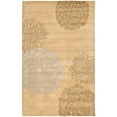 thumbnail image 1 of SAFAVIEH Soho Brisbane Floral Wool Area Rug, Beige/Multi, 3'6" x 5'6", 1 of 10