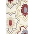 thumbnail image 1 of SAFAVIEH Soho Buckley Floral Wool Area Rug, Ivory/Multi, 6' x 6' Round, 1 of 8