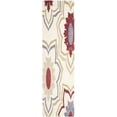 thumbnail image 1 of SAFAVIEH Soho Buckley Floral Wool Runner Rug, Ivory/Multi, 2'6" x 8', 1 of 8
