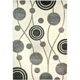 thumbnail image 1 of SAFAVIEH Soho Capri Abstract Wool Area Rug, Ivory/Grey, 5' x 8', 1 of 10