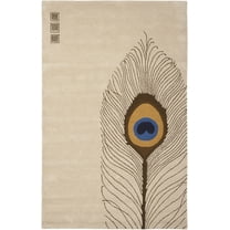 SAFAVIEH Soho Carleton Abstract Area Rug, Beige/Brown, 5' x 8'