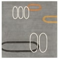thumbnail image 1 of SAFAVIEH Soho Christy Geometric Area Rug, Blue/Multi, 6' x 6' Square, 1 of 11