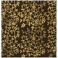 thumbnail image 1 of SAFAVIEH Soho Clara Geometric Area Rug, Brown/Multi, 6' x 6' Square, 1 of 8