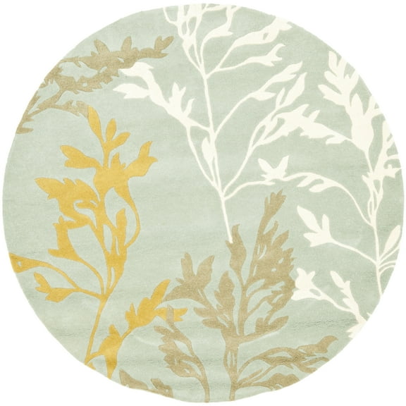 SAFAVIEH Soho Collection SOH745A Handmade Blue/Multi Rug