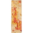 thumbnail image 1 of SAFAVIEH Soho Cyprus Abstract Wool Runner Rug, Beige/Multi, 2'6" x 8', 1 of 10
