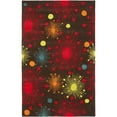 thumbnail image 1 of SAFAVIEH Soho Danielle Fire Works Wool Area Rug, Brown/Multi, 5' x 8', 1 of 8