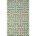 thumbnail image 1 of SAFAVIEH Soho Darden Geometric Wool Area Rug, Light Blue/Multi, 5' x 8', 1 of 9