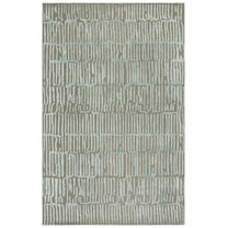 SAFAVIEH Soho Davina Abstract Area Rug, Green/Brown, 8' x 10'