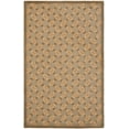 thumbnail image 1 of SAFAVIEH Soho Deforrest Striped Wool Area Rug, Brown/Sage, 8' x 10', 1 of 4