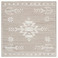 thumbnail image 1 of SAFAVIEH Soho Dinah Geometric Area Rug, Beige/Ivory, 6' x 6' Square, 1 of 10