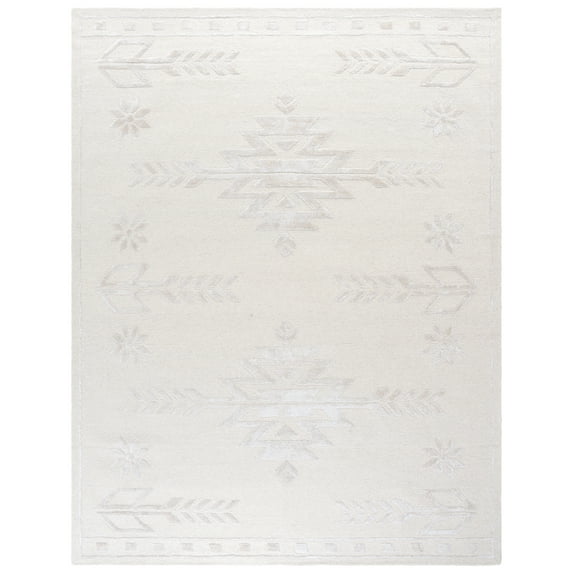 SAFAVIEH Soho Dinah Geometric Area Rug, Ivory, 8' x 10'