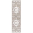 thumbnail image 1 of SAFAVIEH Soho Dinah Geometric Runner Rug, Beige/Ivory, 2'3" x 8', 1 of 10