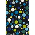thumbnail image 1 of SAFAVIEH Soho Dots Geometric Wool Area Rug, Black/Multi, 3'6" x 5'6", 1 of 8
