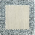 thumbnail image 1 of SAFAVIEH Soho Easton Polka Dots Wool Area Rug, Silver/Grey, 6' x 6' Square, 1 of 7