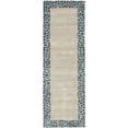 thumbnail image 1 of SAFAVIEH Soho Easton Polka Dots Wool Runner Rug, Silver/Grey, 2'6" x 8', 1 of 7