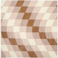 thumbnail image 1 of SAFAVIEH Soho Edna Abstract Wool Area Rug, Sand/Ivory, 7'6" x 9'6", 1 of 5