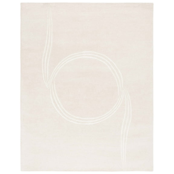 SAFAVIEH Soho Eleanora Geometric Area Rug, Beige/Ivory, 8' x 10'