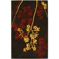 thumbnail image 1 of SAFAVIEH Soho Emerald Floral Wool Area Rug, Brown/Red, 3'6" x 5'6", 1 of 10