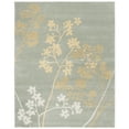 thumbnail image 1 of SAFAVIEH Soho Emerald Floral Wool Runner Rug, Light Blue/Multi, 2'6" x 8', 1 of 10