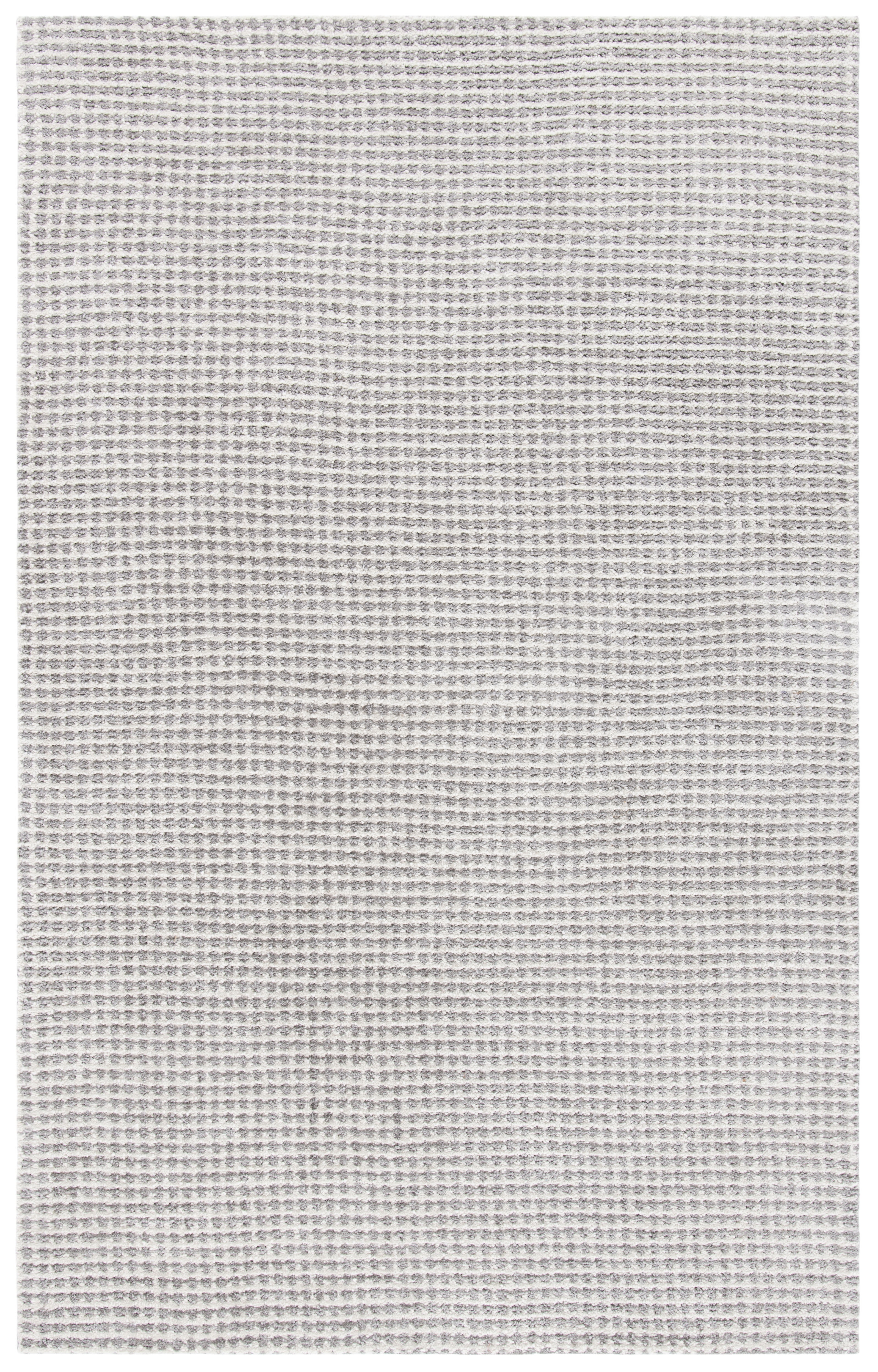 SAFAVIEH Soho Emerson Solid Area Rug, Silver, 6' x 9'